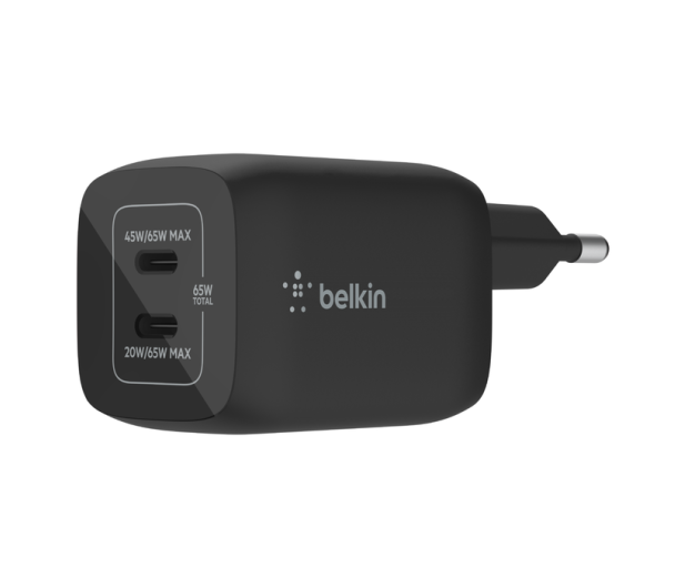 Belkin Ładowarka sieciowa 65W GaN 2x USB-C - 1121655 - zdjęcie 3